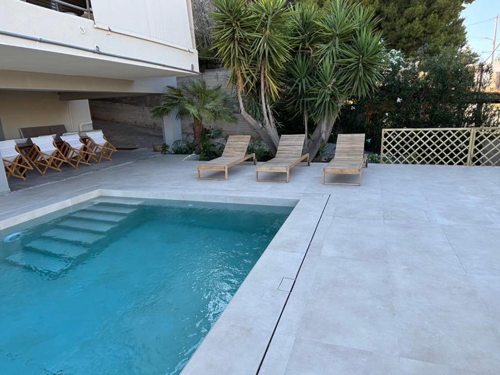 Villa Waves Anavyssos Exterior foto